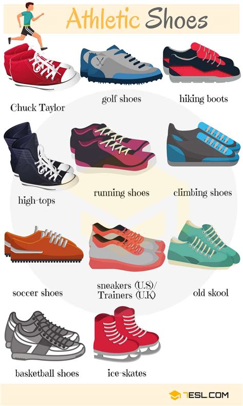 different names for sneakers
